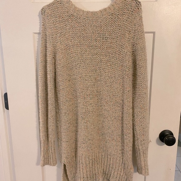 Multicolor Sweater Colorblock- Zipper back - Picture 3 of 8